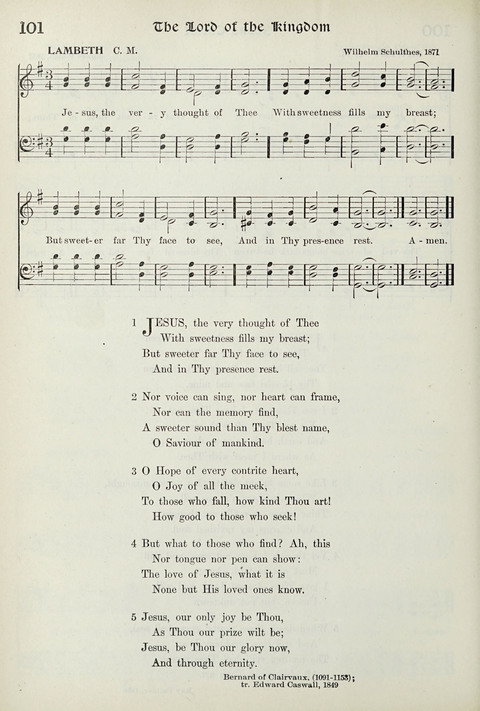 Hymns of the Kingdom of God page 100