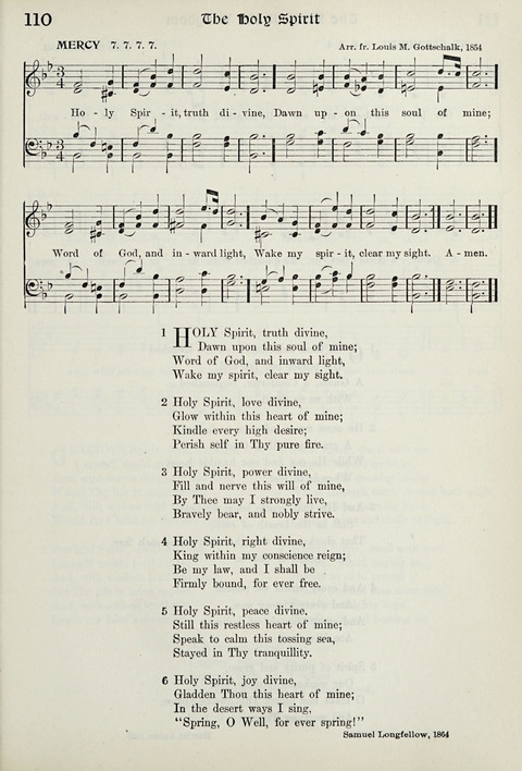 Hymns of the Kingdom of God page 109