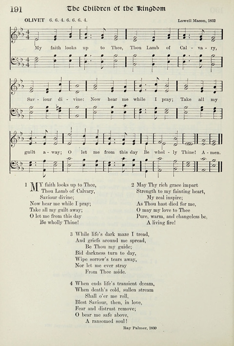 Hymns of the Kingdom of God page 190