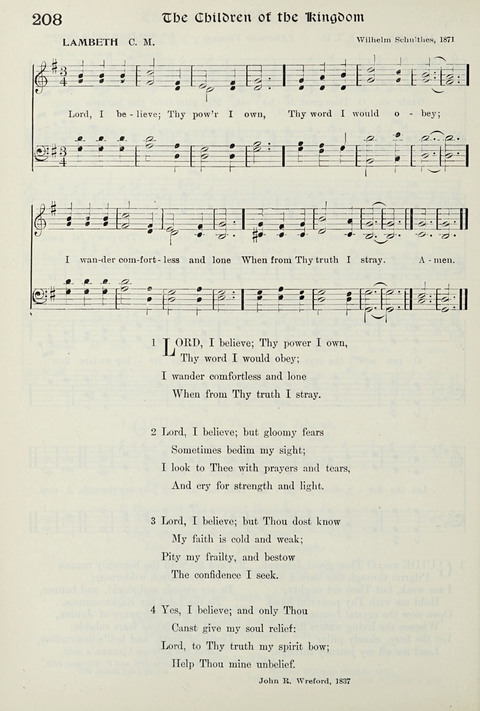 Hymns of the Kingdom of God page 208