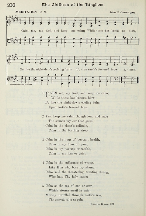 Hymns of the Kingdom of God page 216