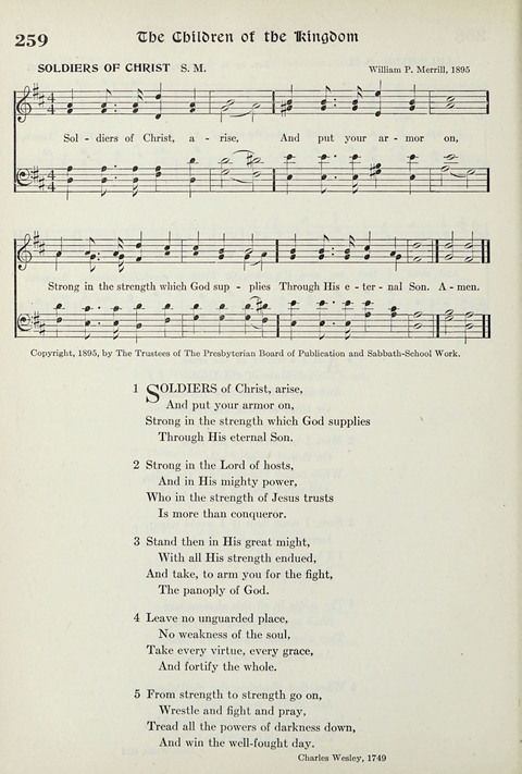 Hymns of the Kingdom of God page 258