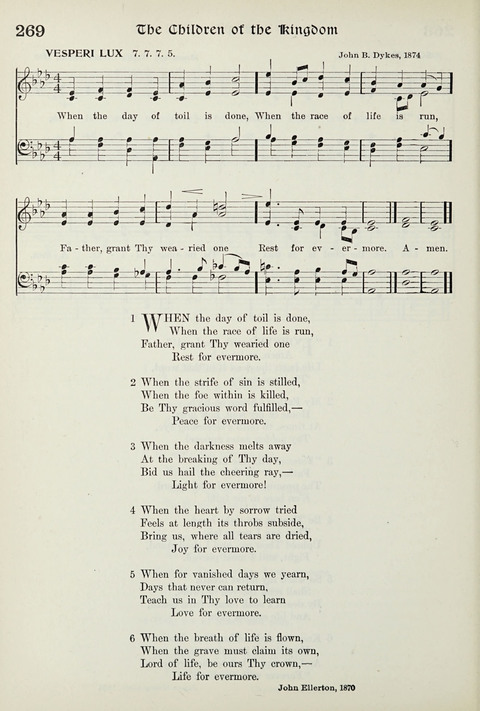 Hymns of the Kingdom of God page 268