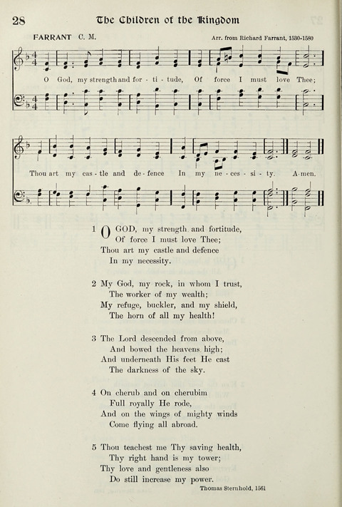 Hymns of the Kingdom of God page 28