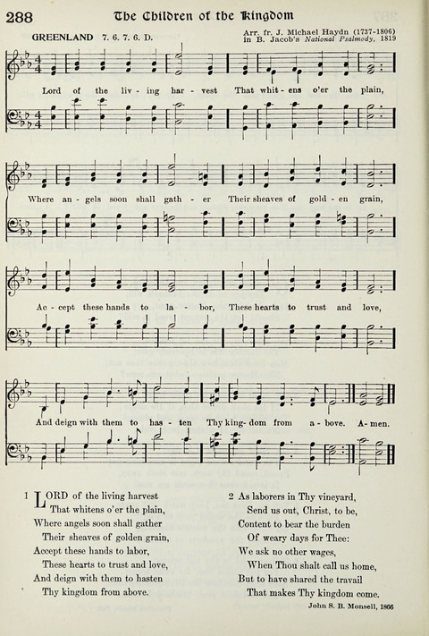 Hymns of the Kingdom of God page 288