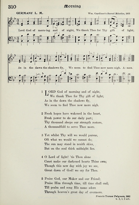 Hymns of the Kingdom of God page 309