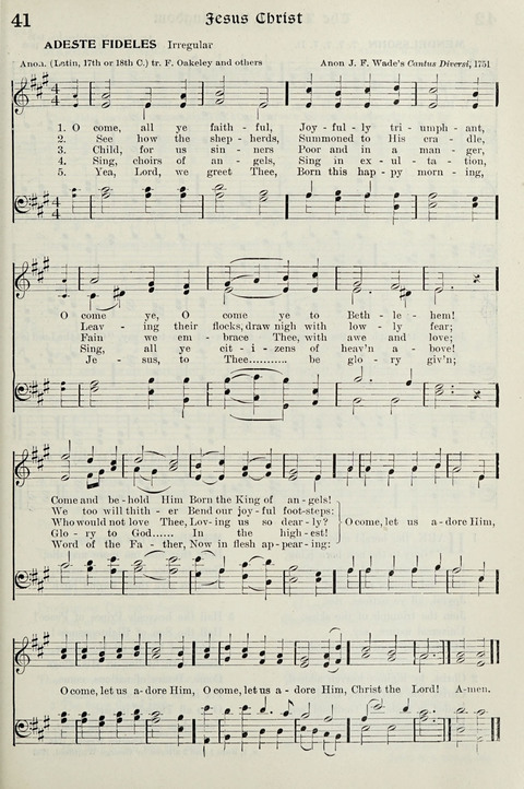 Hymns of the Kingdom of God page 41