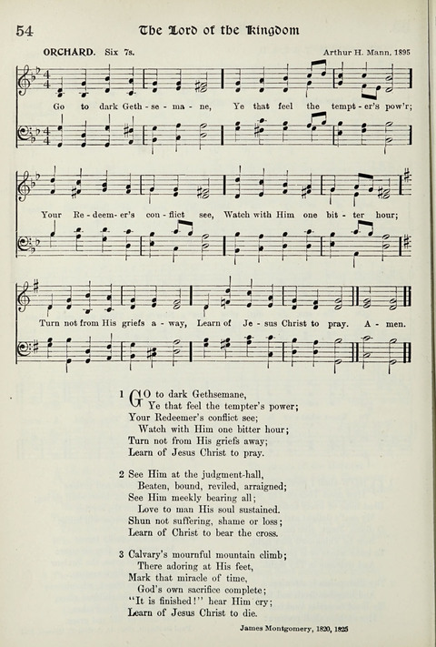 Hymns of the Kingdom of God page 54