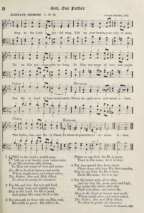 Hymns of the Kingdom of God page 9