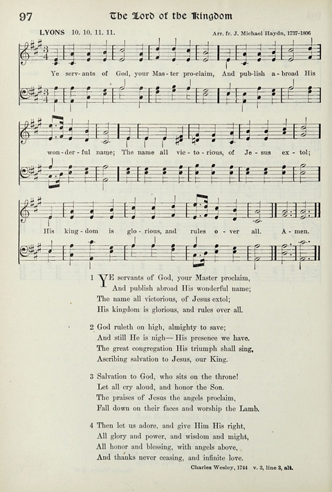 Hymns of the Kingdom of God page 96