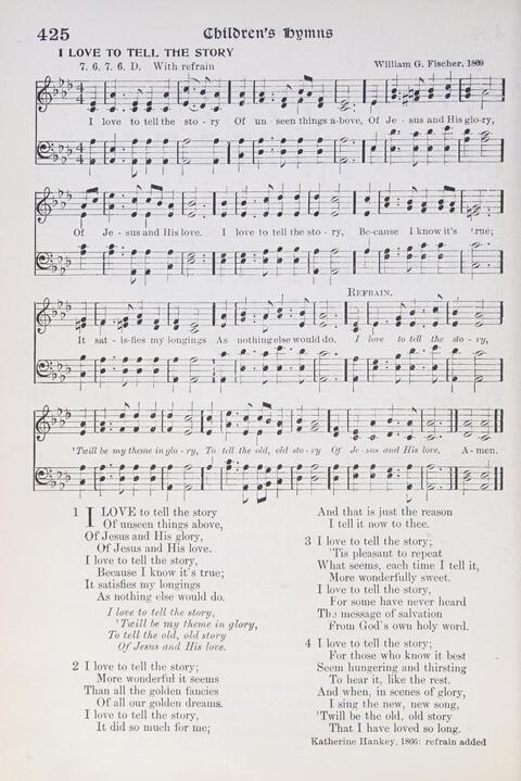 Hymns of the Kingdom of God page 424