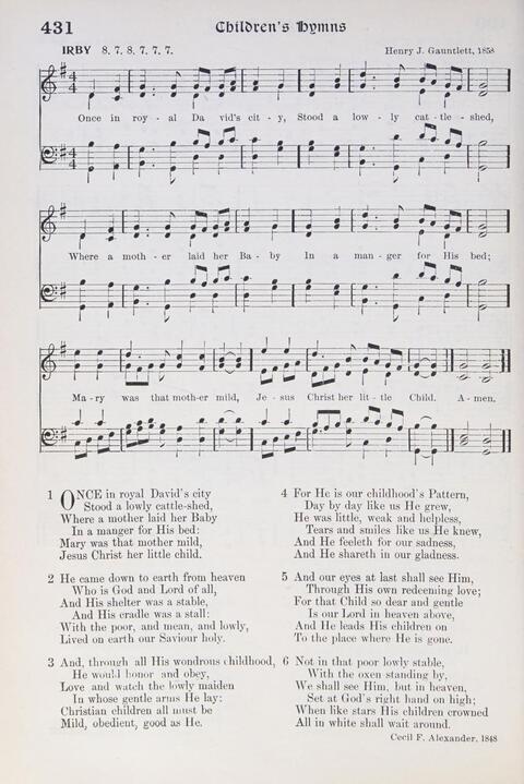 Hymns of the Kingdom of God page 430