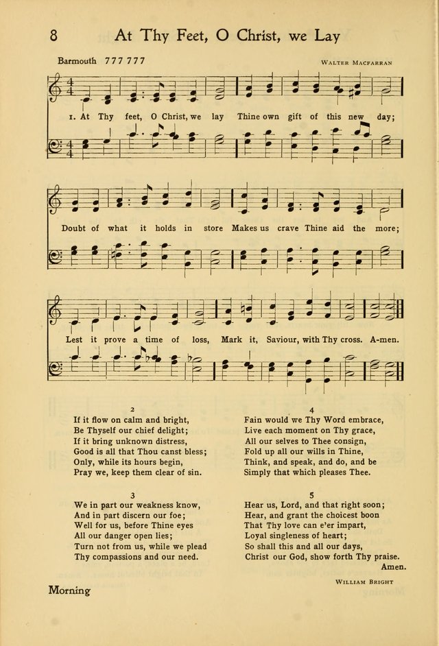 Hymns of the Living Church page 11