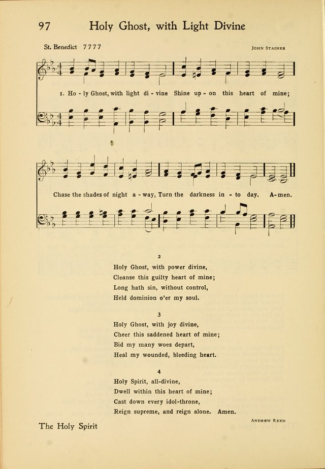 Hymns of the Living Church page 111