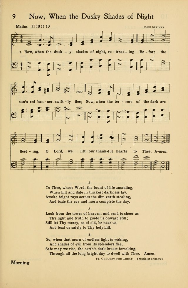 Hymns of the Living Church page 12