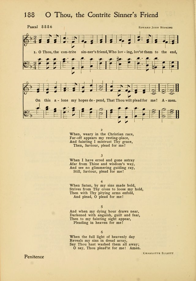 Hymns of the Living Church page 207