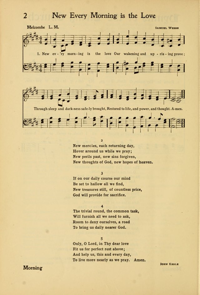 Hymns of the Living Church page 5