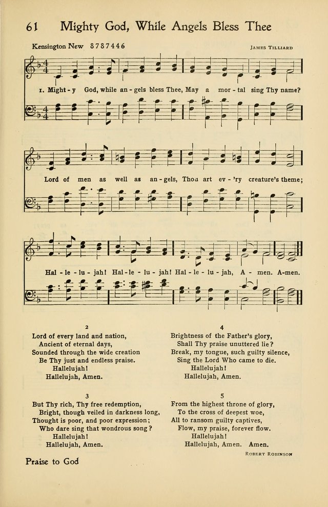 Hymns of the Living Church page 72