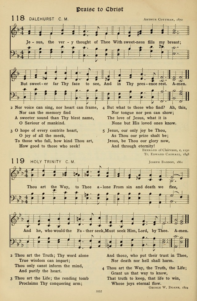 The Hymnal of Praise page 103