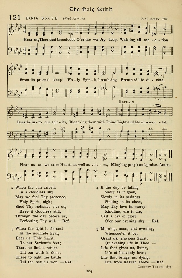 The Hymnal of Praise page 105