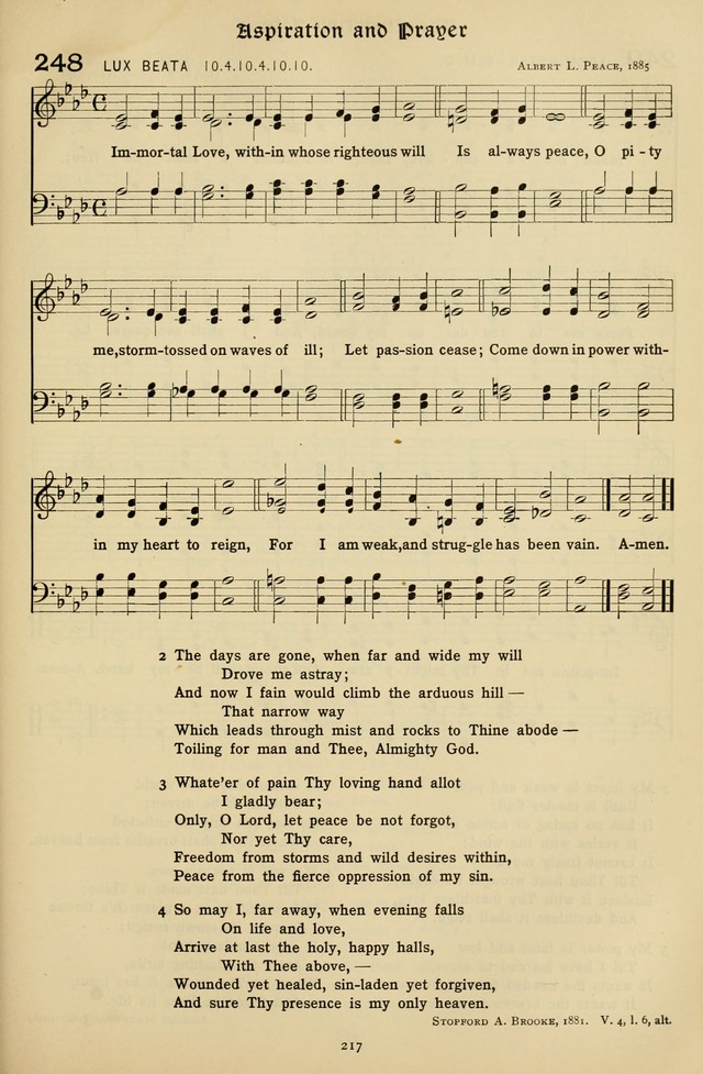 The Hymnal of Praise page 218