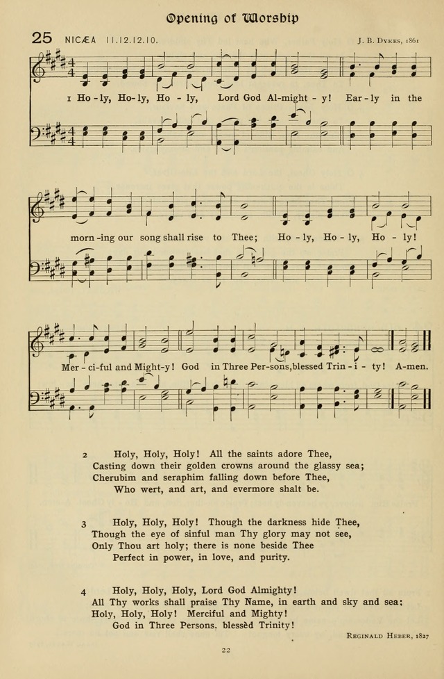 The Hymnal of Praise page 23