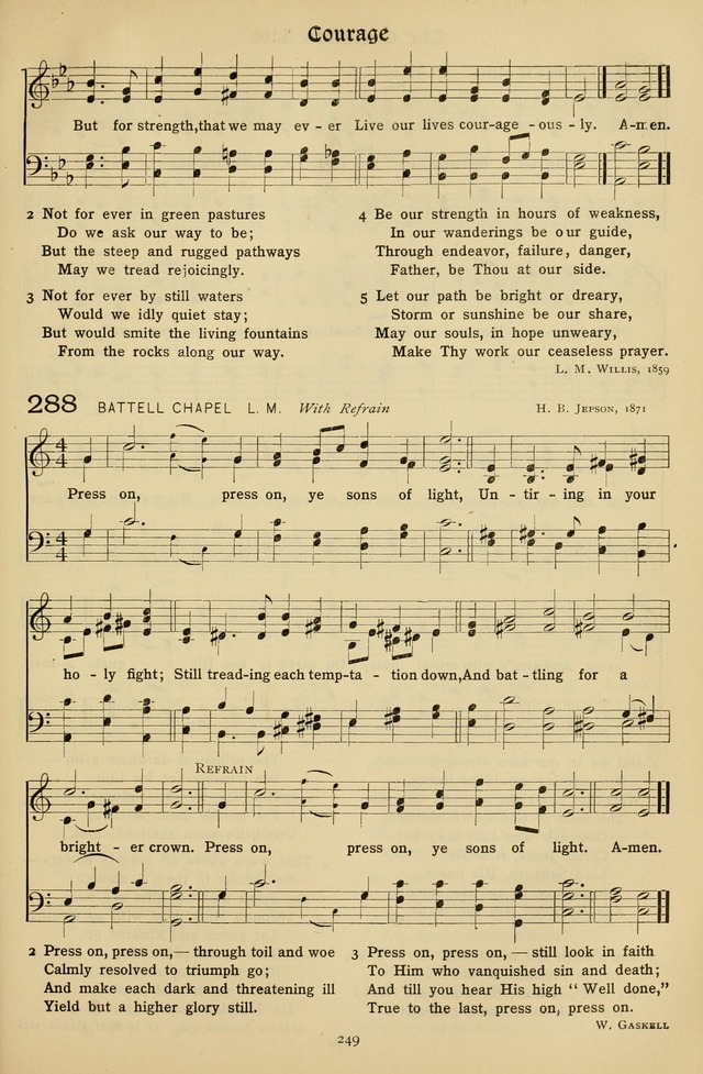 The Hymnal of Praise page 250