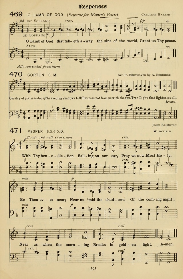 The Hymnal of Praise page 394