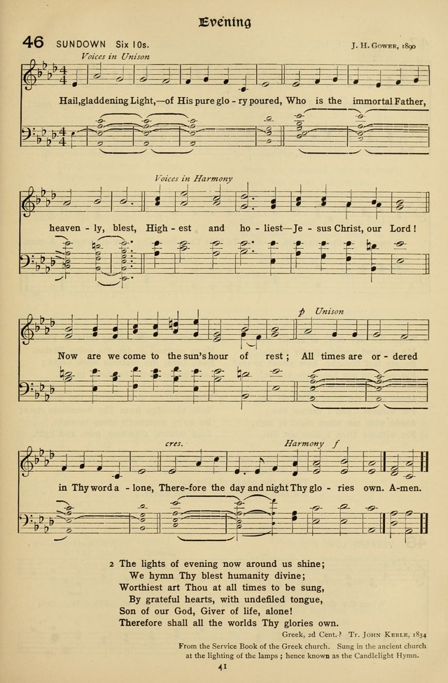 The Hymnal of Praise page 42