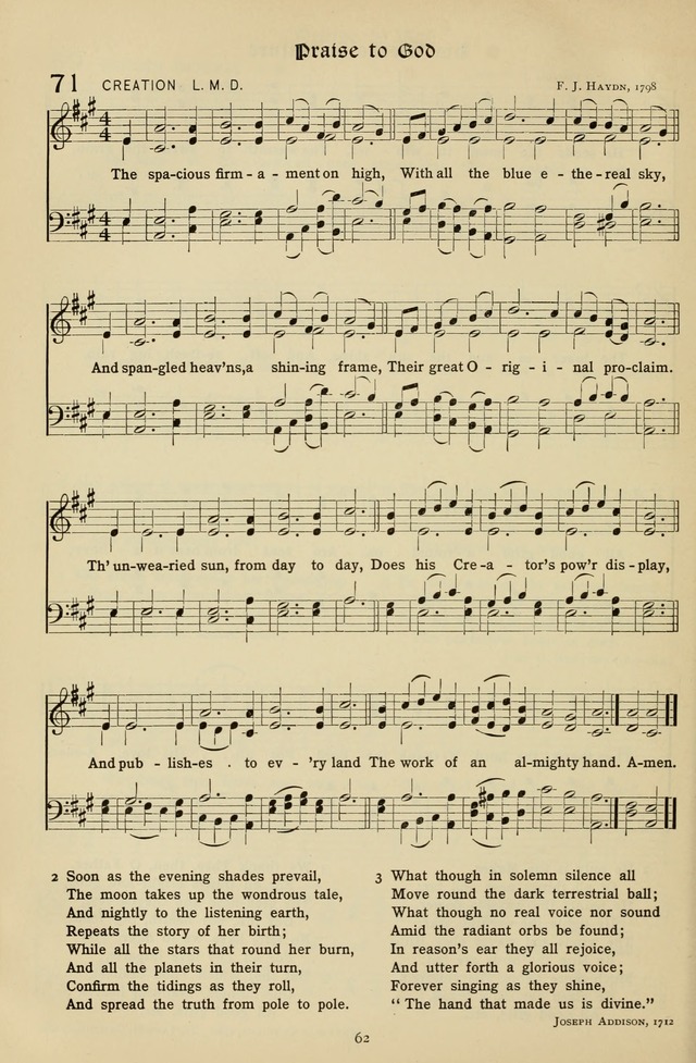 The Hymnal of Praise page 63