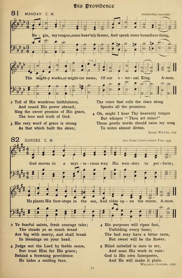 The Hymnal of Praise page 72