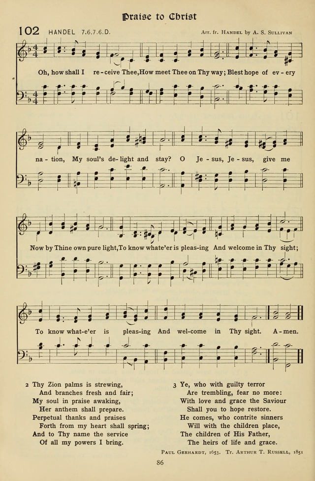 The Hymnal of Praise page 87