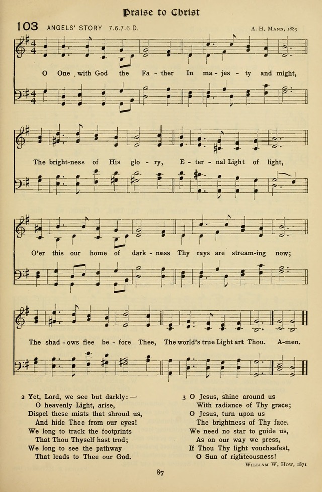 The Hymnal of Praise page 88