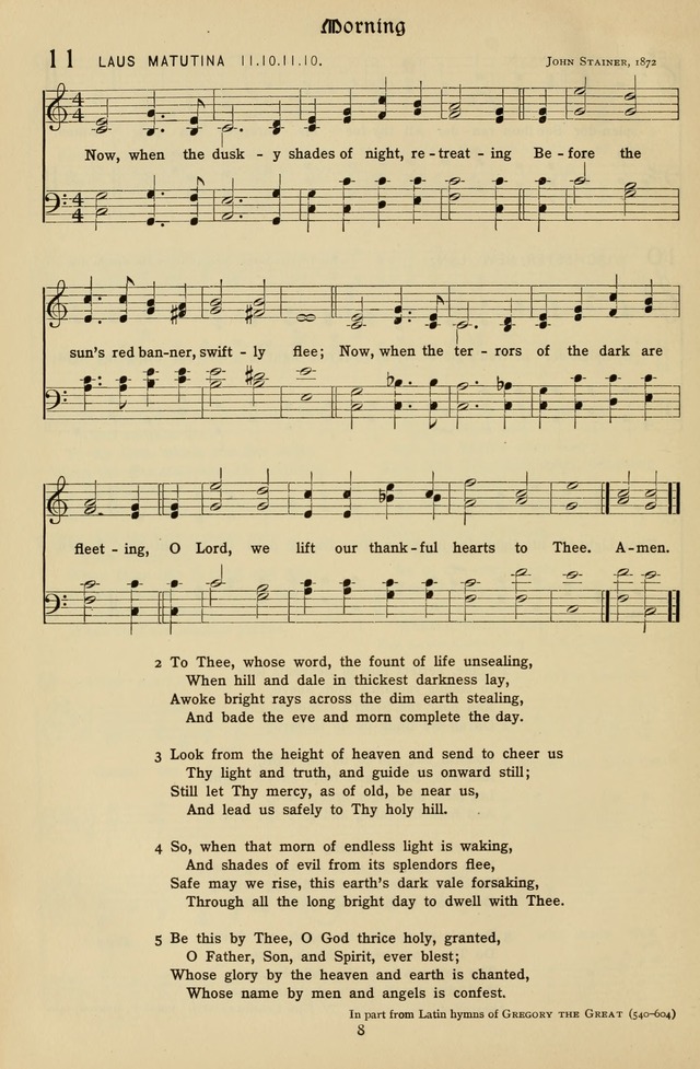 The Hymnal of Praise page 9