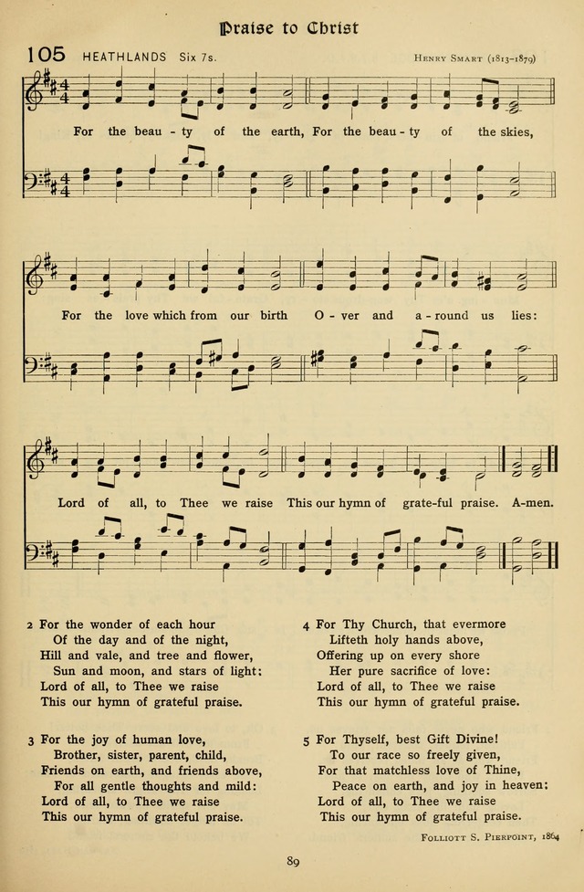 The Hymnal of Praise page 90