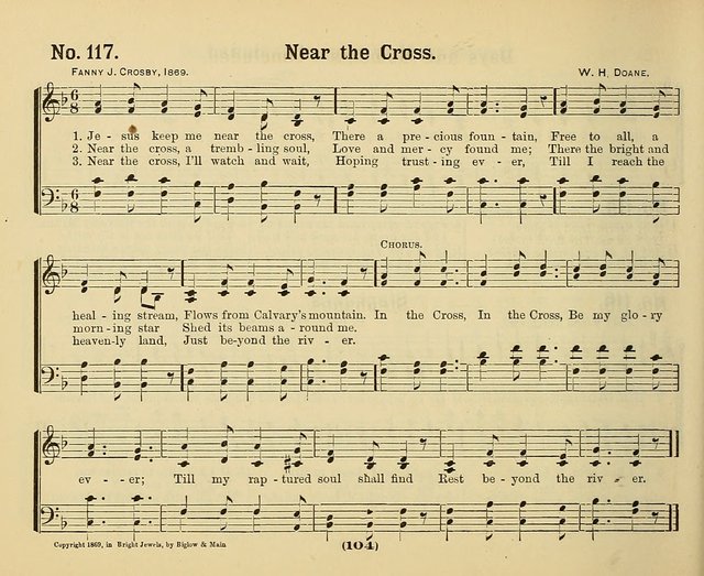 Hymns of Praise with Tunes: selected for use in Sunday school, prayer meeting, and home circle page 104