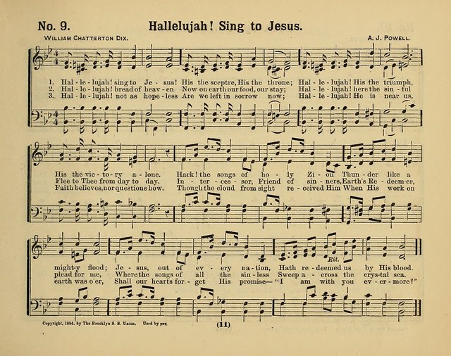 Hymns of Praise with Tunes: selected for use in Sunday school, prayer meeting, and home circle page 11