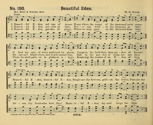 Hymns of Praise with Tunes: selected for use in Sunday school, prayer meeting, and home circle page 164