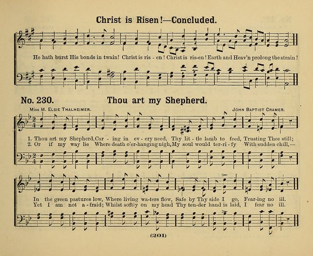 Hymns of Praise with Tunes: selected for use in Sunday school, prayer meeting, and home circle page 201