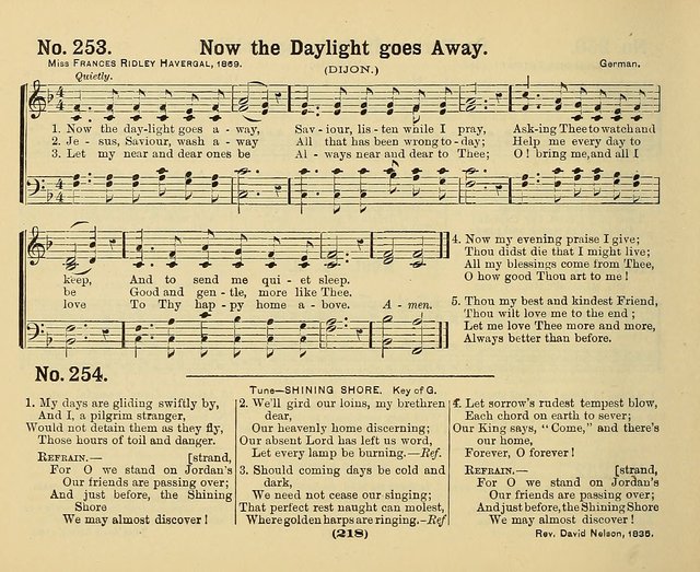 Hymns of Praise with Tunes: selected for use in Sunday school, prayer meeting, and home circle page 218