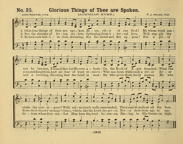 Hymns of Praise with Tunes: selected for use in Sunday school, prayer meeting, and home circle page 32