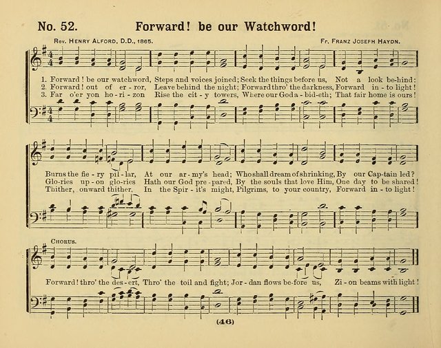 Hymns of Praise with Tunes: selected for use in Sunday school, prayer meeting, and home circle page 46