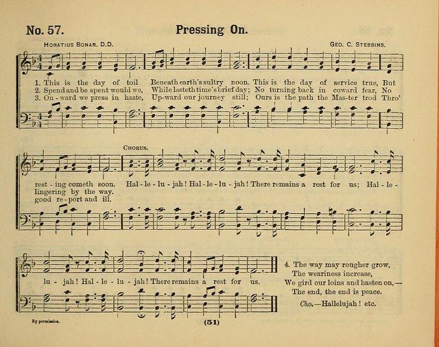 Hymns of Praise with Tunes: selected for use in Sunday school, prayer meeting, and home circle page 51