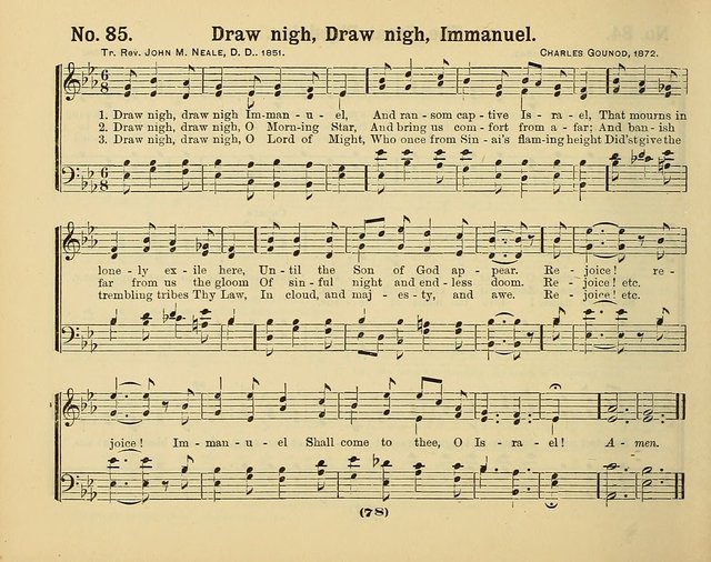 Hymns of Praise with Tunes: selected for use in Sunday school, prayer meeting, and home circle page 78