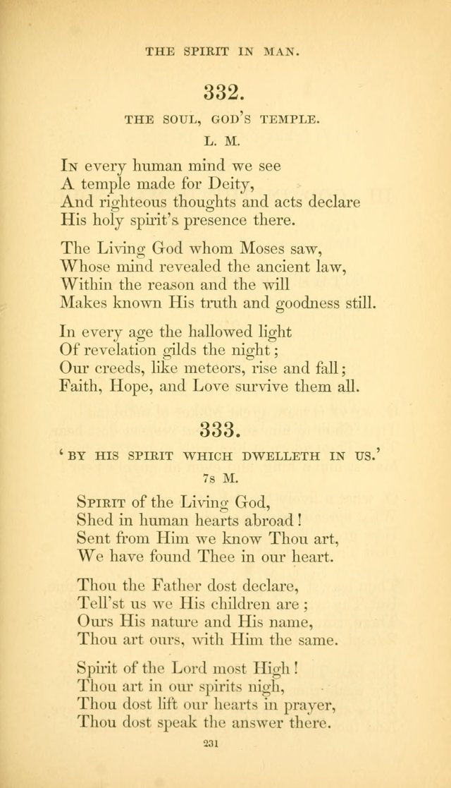 Hymns of the Spirit page 239