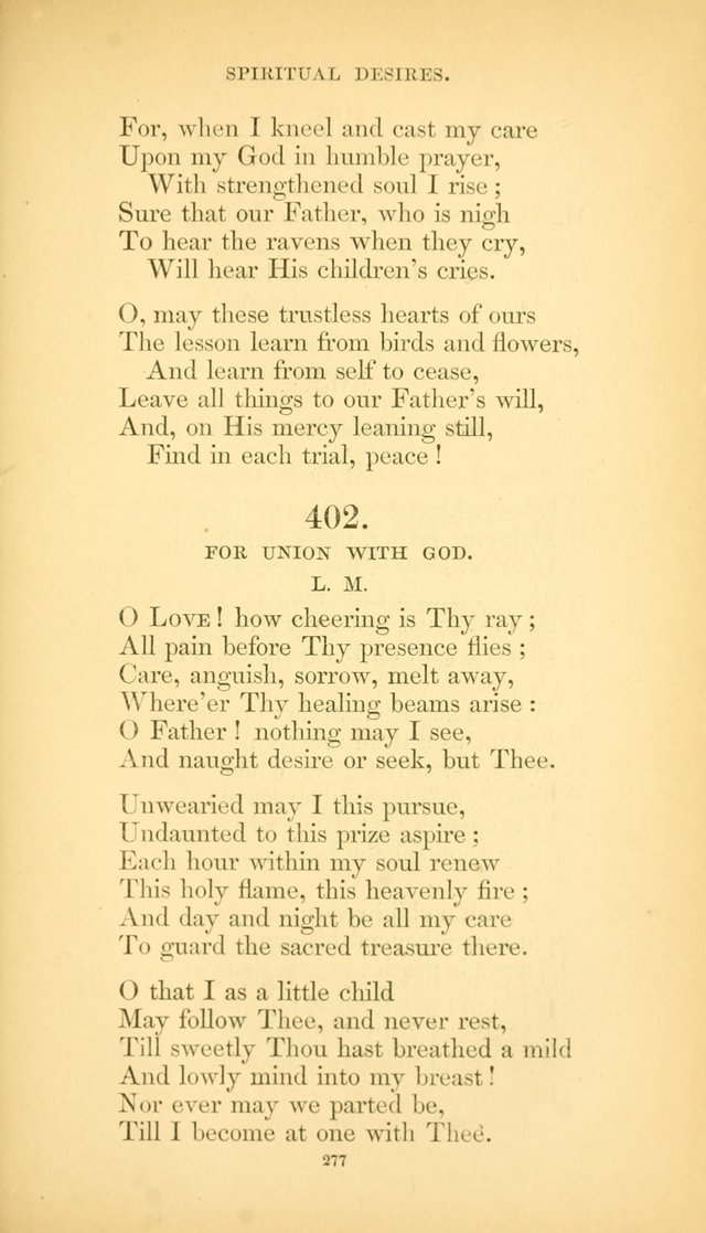 Hymns of the Spirit page 285