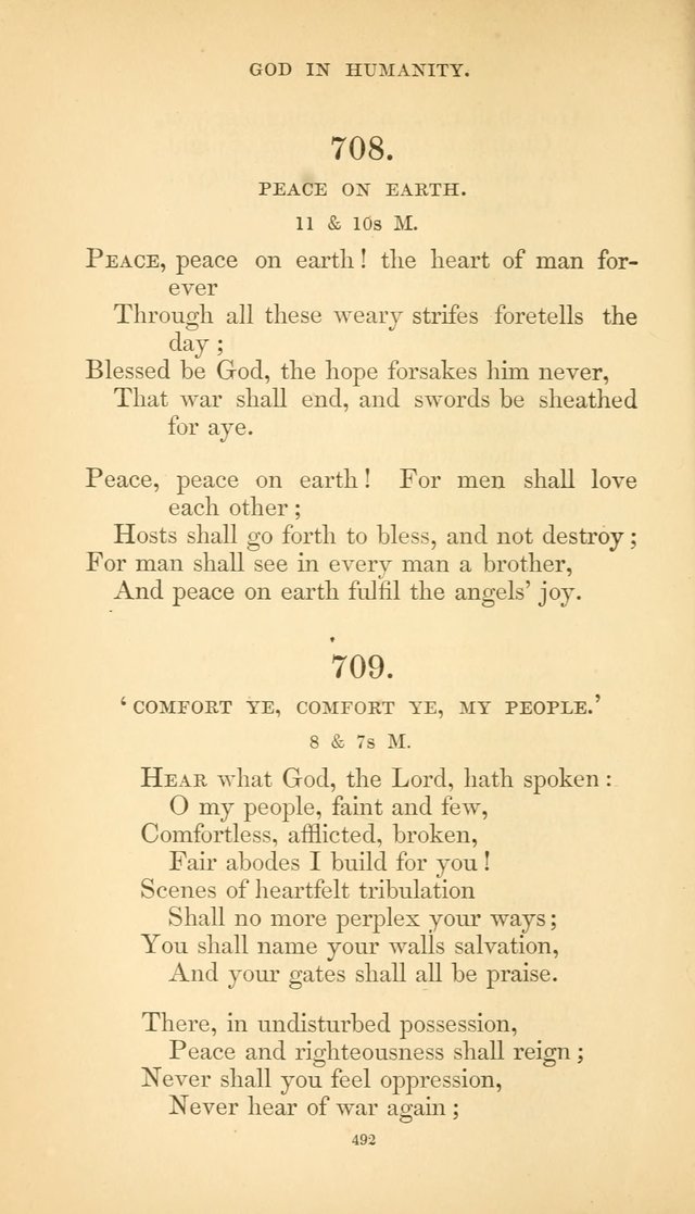 Hymns of the Spirit page 500