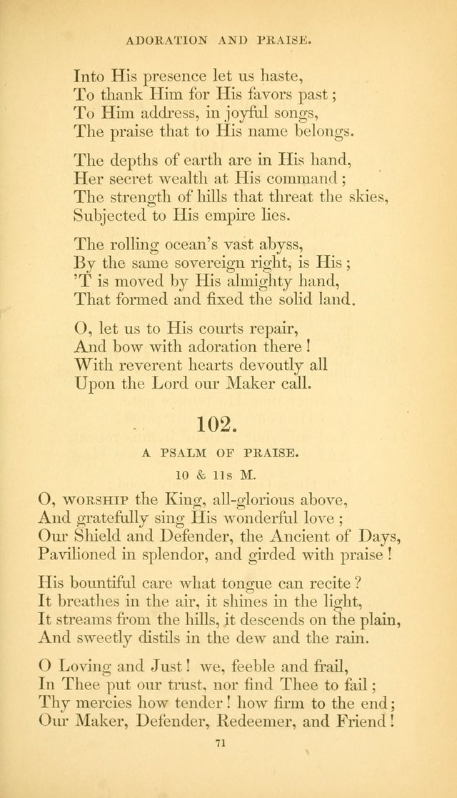 Hymns of the Spirit page 79