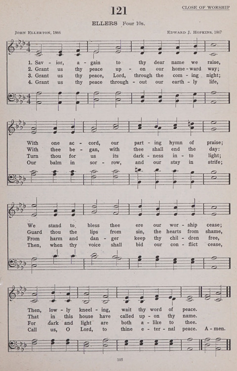 Hymns of the United Church page 105