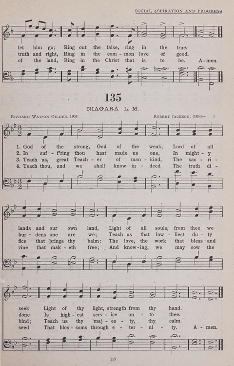 Hymns of the United Church page 119